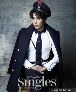 Jung Yong Hwa для Singles December 2012