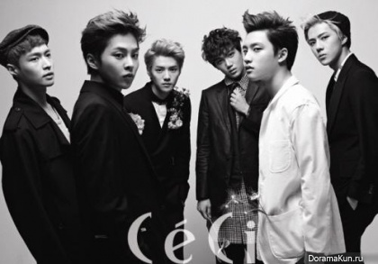 EXO для CeCi Korea June 2013