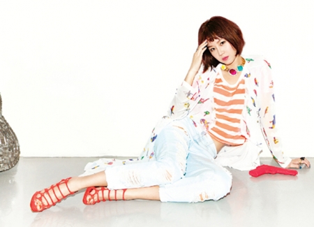 Gong Hyo Jin для Fashion Line 2012
