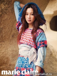 Gong Hyo Jin для Marie Claire March 2013