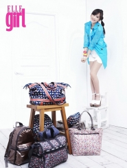 Kang Ji Young (Kara) для Elle Girl August Korea 2011