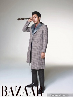Ha Jung Woo для Harper’s Bazaar September 2012