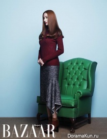 Han Chae Young для Harper’s Bazaar December 2012