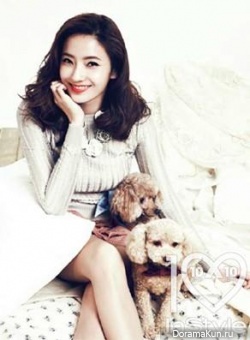 Han Chae Young для InStyle March 2013