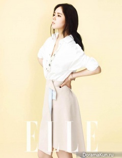 Han Ga In для Elle April 2013