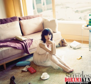 Han Hye Jin для Singles Korea June 2012