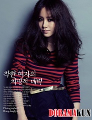 Han Ji Min для Harper's Bazaar Korea July 2012