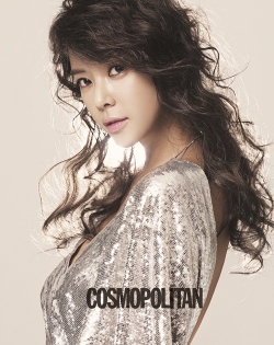 Hwang Jung Eum для Cosmopolitan Korea April 2011