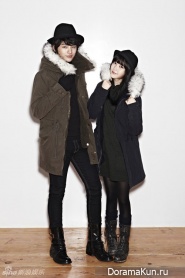 IU, Seo In Guk для Unionbay Winter 2011 Catalogue
