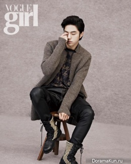 L (Infinite) для Vogue Girl Korea November 2013
