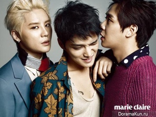 JYJ для Marie Claire Korea August 2014