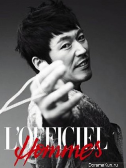 Jang Hyuk для L’Officiel Hommes August 2013
