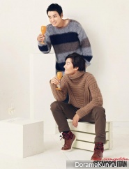 Ji Jin Hee и др. для Cosmopolitan December 2012