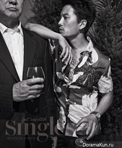 Ji Sung для Singles July 2014