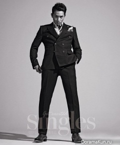 Ji Sung для Singles July 2014