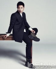 Jin Goo для InStyle January 2013