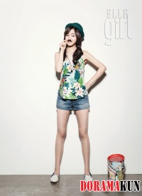 Jin Se Yeon для Elle Girl Korea August 2012