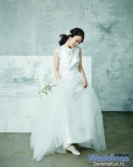 Jun Hye Jin для InStyle Weddings June 2014
