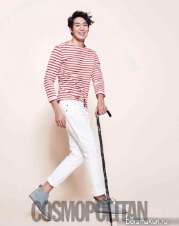 Jung Gyu Woon для Cosmopolitan April 2013