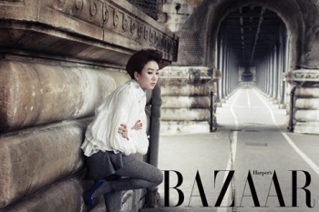 Jung Ryu Won для Harper's Bazaar Korea May 2012
