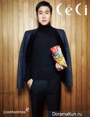 Jung Woo для CeCi Korea December 2013