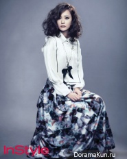 Jung Yumi для InStyle October 2012
