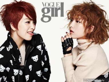 KARA (Jiyoung) для Vogue Girl Korea October 2013