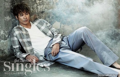 Kang Ji Hwan для Singles Magazine March 2014