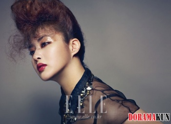 Kang So Ra для Elle Korea August 2012