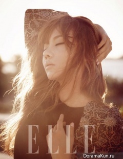 Kim Ah Joong для Elle December 2012 Extra