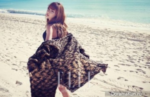 Kim Ah Joong для Elle December 2012