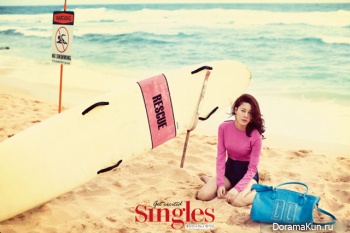 Kim Ha Neul для Singles 2012