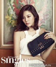 Kim Ha Neul для Singles Korea September 2013 Extra