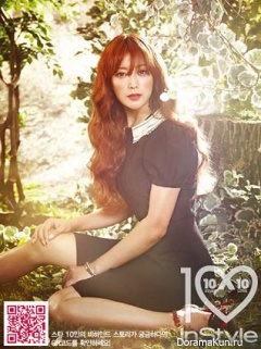Kim Hee Sun для InStyle March 2013