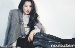 Kim Hee Sun для Marie Claire November 2012