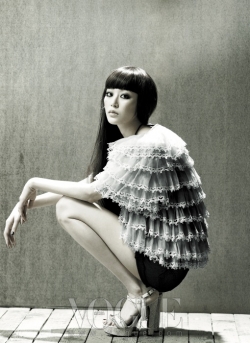 Kim Hyo Jin для Vogue Korea August 2011