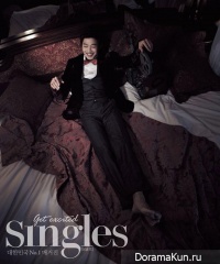 Kim Jae Won для Singles February 2013