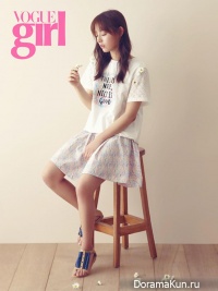 Kim Ji Won для Vogue Girl Korea March 2014