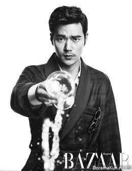 Kim Kang Woo для Harper's Bazaar February 2013