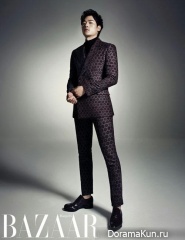 Kim Kang Woo, Kim Hyo Jin для Harper’s Bazaar November 2013