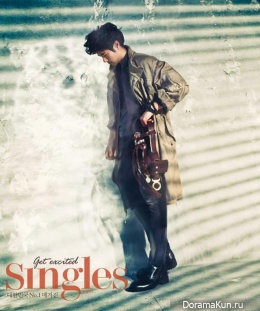 Kim Kang Woo для Singles March 2013