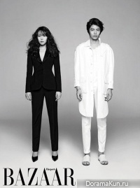 Lee Min Ki, Kim Min Hee для Harper’s Bazaar March 2013