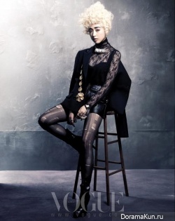 Kim Min Jung для Vogue December 2012