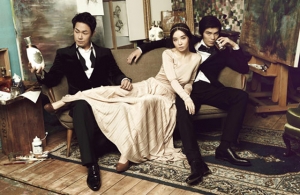 Kim Ok Bin, Park Sun Young, Kim Sung Oh, Jung Bo Suk для Esquire Korea 2012