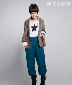 Kim So Eun для Nylon Korea January 2012
