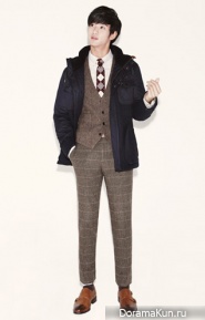 Kim Soo Hyun для ZIOZIA Winter 2012 Ads