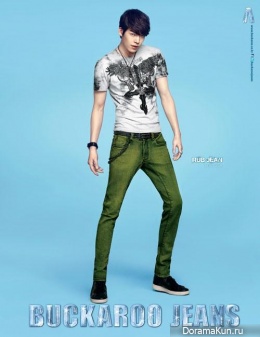 Kim Woo Bin для Buckaroo Jeans SS 2013 Ads