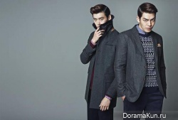 Lee Jong Seok, Kim Woo Bin для Trugen F/W 2013 Ads