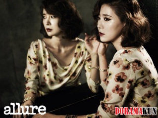 Kim Ji Soo, Ko Yoo Seon для Allure August 2012
