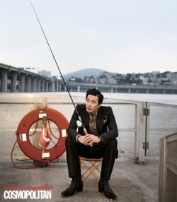 Kwon Sang Woo для Cosmopolitan Korea September 2011